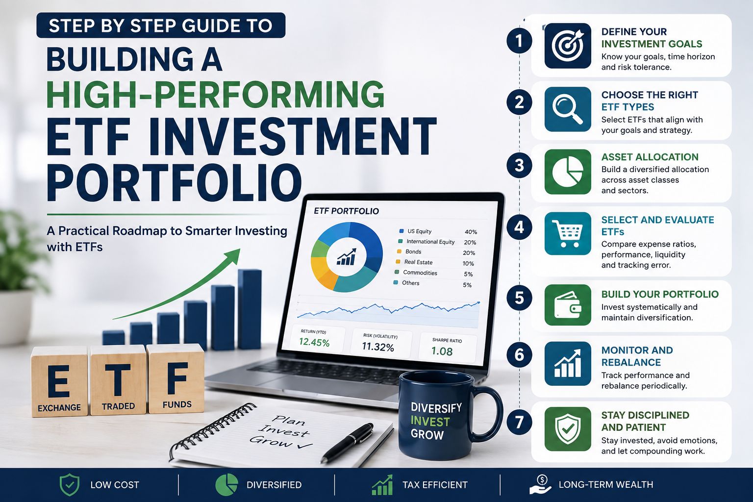 Step by Step Guide to Building a High-Performing ETF Investment Portfolio