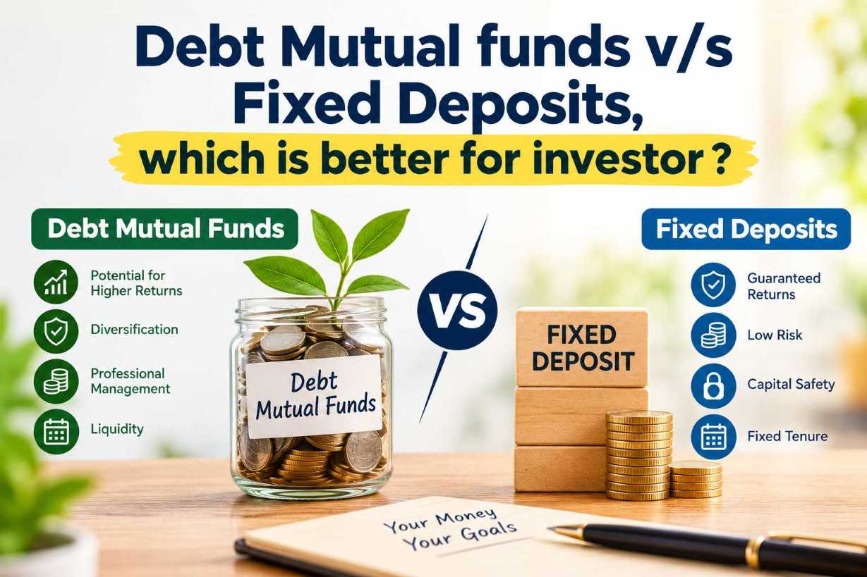 Debt Mutual Funds vs Fixed Deposits: Which Is Better for Investors?