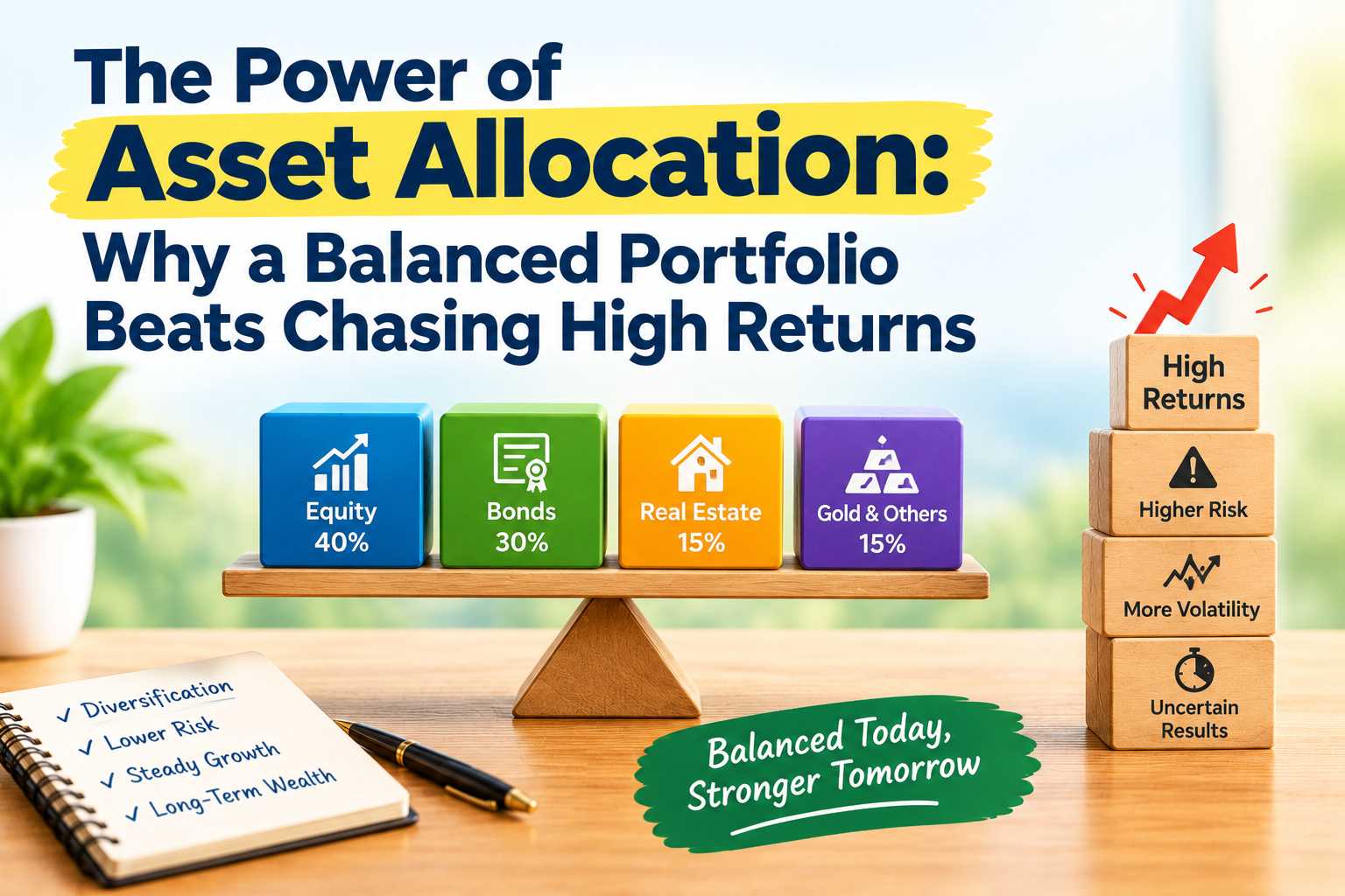The Power of Asset Allocation: Why a Balanced Portfolio Beats Chasing High Returns