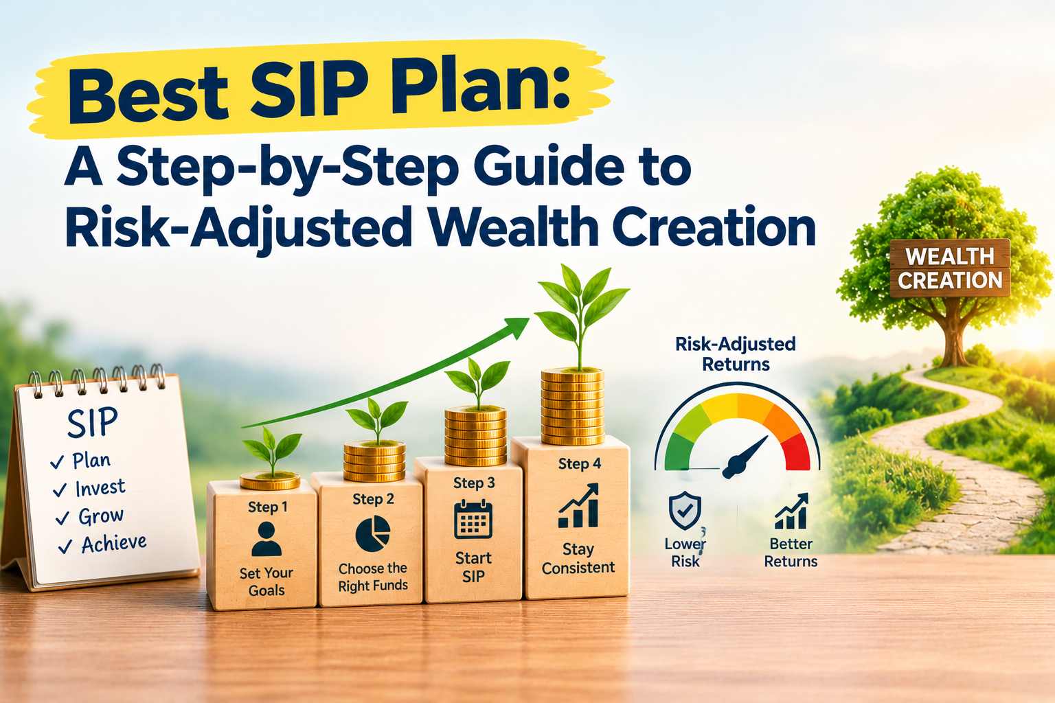 Best SIP Plan: A Step-by-Step Guide to Risk-Adjusted Wealth Creation
